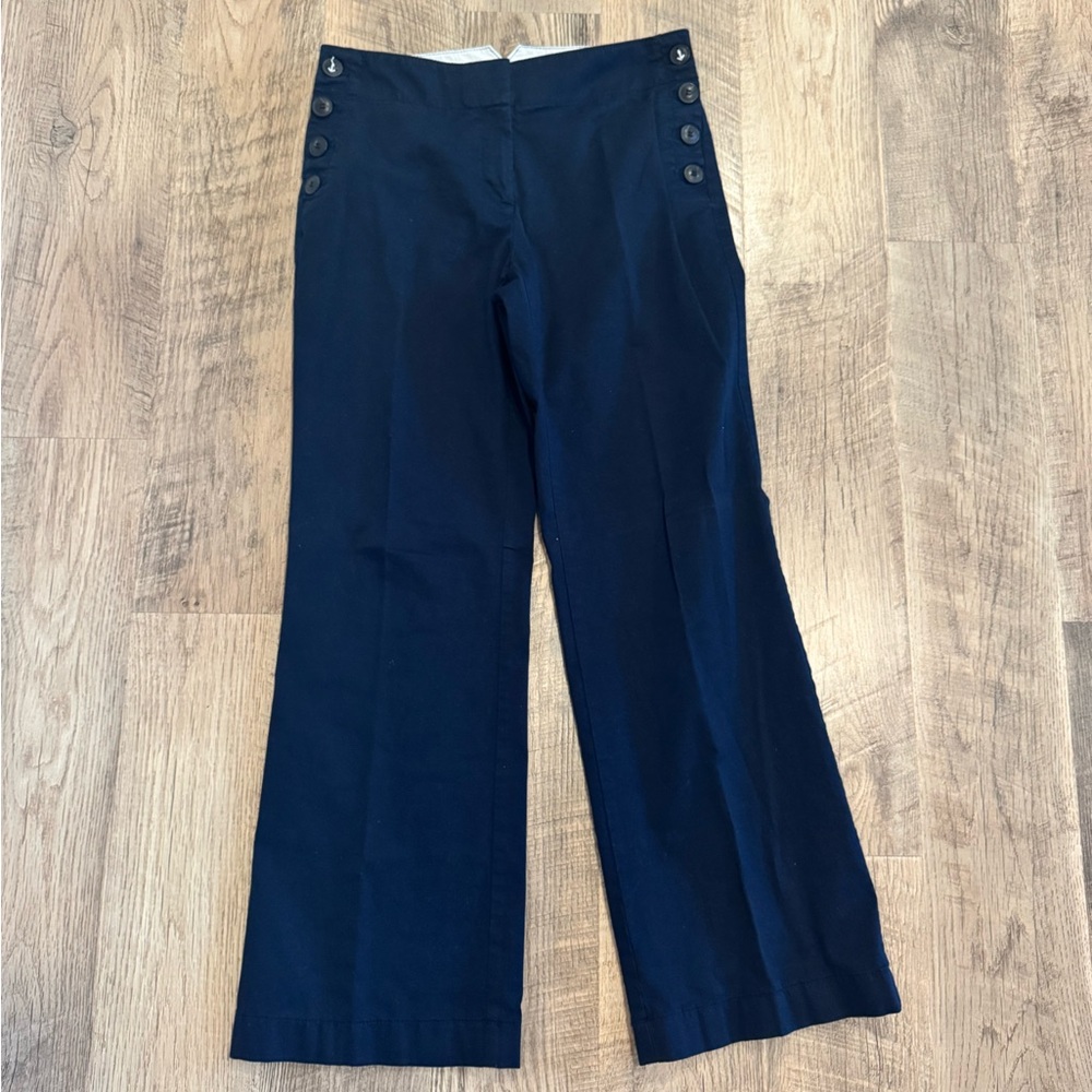 Ann Taylor LOFT Dress Pants Julie Trouser Size 6 Navy
